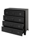 Chest of Drawers Metal Industrial Style 78x40x93 cm Black - 4
