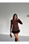 Transparent Viscose Women's Knitwear Blouse - 6