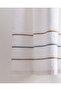 Bourrache Cotton Bath Towel - White/Beige - 70X140 cm - 4