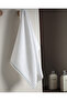Angelise 100% Cotton Face Towel - White/Mint Green - 50X70 cm - 2