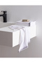 Topaze 4-Pack Cotton Hand Towels - White/Grey - 30X45 cm