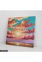 Oil Painting Lookalike Sunrise One Piece Square Canvas - Canvas Painting - 2