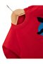 Baby Boy Seasonal Seagull Embroidered Sweatshirt, Striped Pants 2-Piece Bottom Top Set - 2