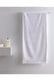 Amande 100% Cotton Bath Towel - White - 70X140 cm - 2