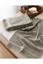 Aurole Set of 4 100% Cotton Hand Towels - Khaki - 30X45 cm - 2