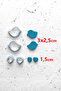 Cute Bird Polymer Clay Ceramic Dough Mold Set - 3cm - 3