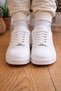 Women's Daily Comfortable White Sneaker Sports Shoes - 4