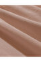 Obernai Double 100% Cotton Ruffled Plain Washable Bed Sheet Pcs Duvet Cover Set - Powder - 6