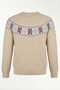 Multicolor Jacquard Women's Sweater - 2