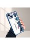 iPhone 15 Compatible Cartoon Stitch Pattern Shatter-Resistant Phone Case