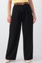 Women's Pleated Wide-Leg Pants – Taupe Flow - 2