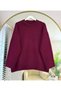 Women's Soft Crew Neck Oversized Knitwear Sweater (Fits S/M/L) - 8