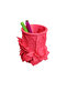 Flower Detailed Tabletop Pencil Case - 4