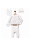 0-3 Months Baby Girl Newborn Scalloped Embroidered 10-Piece Hospital Discharge Bodysuit Set - 3