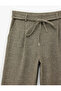 Tied Detail Wide Leg Pocket Pants - 5