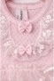 Tutu Skirt and Lace Baby Girl Bodysuit Set (with Headband) - 2