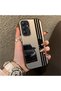 Anti-Fall Slim Hard Case Compatible with Samsung Galaxy A34 5g with Bmw Pattern