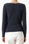 Sandy Degaje Yaka Ruched Detail Asymmetric Long Sleeve Blouse – Casual & Office Stylish Combination - 7