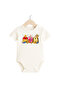 2-Piece Baby Bodysuit & Bodysuit 100% Cotton Baby Bodysuit - Mom&Dad - 2