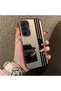 Anti-Fall Slim Hard Case Compatible with Samsung Galaxy A25 with Bmw Pattern