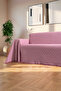 Cotton Fringed Sofa Cover|Multipurpose Cover|Sofa Shawl|Sleeves Covering|Extra Large|180x350 - 2