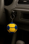 Hand Knitted - Amigurumi Fenerbahçe Keychain