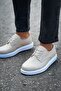 Classica Premium Vegan Leather Classic Men's Shoes Beige - 3