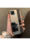 Anti-Fall Slim Hard Case Compatible with Realme C21 with Bmw Pattern