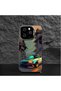 حافظة صلبة رفيعة مضادة للسقوط بنمط عربة رياضية متوافقة مع هاتف iPhone 11 - 5