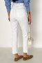 White Women's Stretch Fabric Mom Jean High Waist Stretchy Denim Pants Anna-2073 - 6