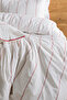 Double Duvet Cover Set 100% Cotton Decorative Overlocked Ruffled - 5