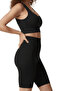 Shaping / Sculpting High Waist Long Corset - Black - 3