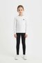 Bluza cu guler rotund