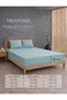 Home Textile 100% Cotton Fabric Made Elastic Bed Sheets in Single/Dual/King Size - 7