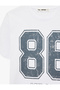 Short Sleeve Crew Neck Printed Oversize T-Shirt - 5