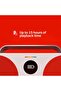 9091 P3 Music Player (Red) - Retro-Futuristic Boombox Wireless Bluetooth Speaker Rechargeable with Dual Stereo Pairing - 5