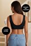 Women's Push up Front Fastened Padded Bonny Floral Patterned Stitch-Free Lace Bralet Bra Bra - 6