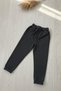 Gray Boy's Stretch Fabric Double-Legged Seersucker Fabric Pants