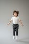 Gray Boy's Stretch Fabric Double-Legged Seersucker Fabric Pants - 6