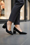 Black Lightweight Women's Heeled Shoes 619004 Z - 2