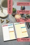 |   Daily Planner |   Daily Planner |   14X20Cm, A5 |   120 Pages |   Cardboard Cover |   Spiral | Kd956 - 6