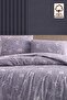 100% Cotton Goodnight Lavender Double Duvet Cover Set - 3
