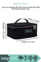 Thermal Insulated 24.5X17.5X10.5Cm Sized and Oxford Fabric Thermos Lunch Bag-Lunchbox Bag - 6