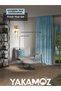 Velvet Appearance Nile Green Island Background Curtain with Extra Strength Velvet Touch Series - 6
