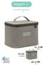 Heat Insulated Thermal Meal Lunch Box Food Carry Thermos Bag with Hot & Cold Pockets -Ffb1063