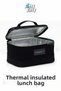 Heat Insulated Thermal Meal Lunch Box Food Carry Thermos Bag with Hot & Cold Pockets -Ffb1063 - 5