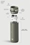 4 Action Trigger-Control Steel Thermos 500 ml Climbing Ivy St-228 - 7