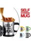 Custom Automatic Mixer Mug - Ready to Drink with One Button! Practical Fast Fun Solution - 4