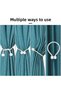 2Pcs Magnetic Curtain Clips Interior Decoration Square Model Curtain Collector Buckle Curtain Holder Accessory - 4