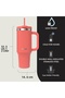 Thermos Cup with Handle - Tumbler - Stainless Steel - with Straw & Lid - 29 Hours Cold - 8
